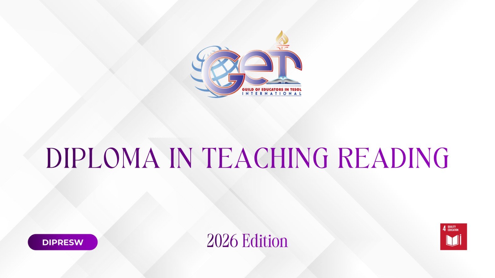 Diploma in Teaching Reading (2026)