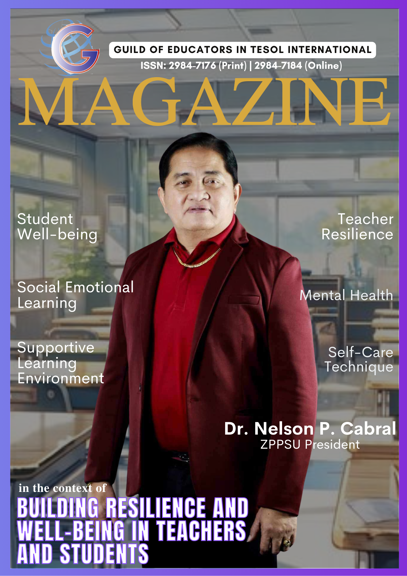 Building Resilience and Well-being in Teachers and Students.